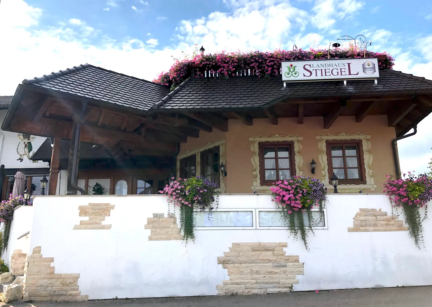 Landhaus Stiegel, Foto von außen