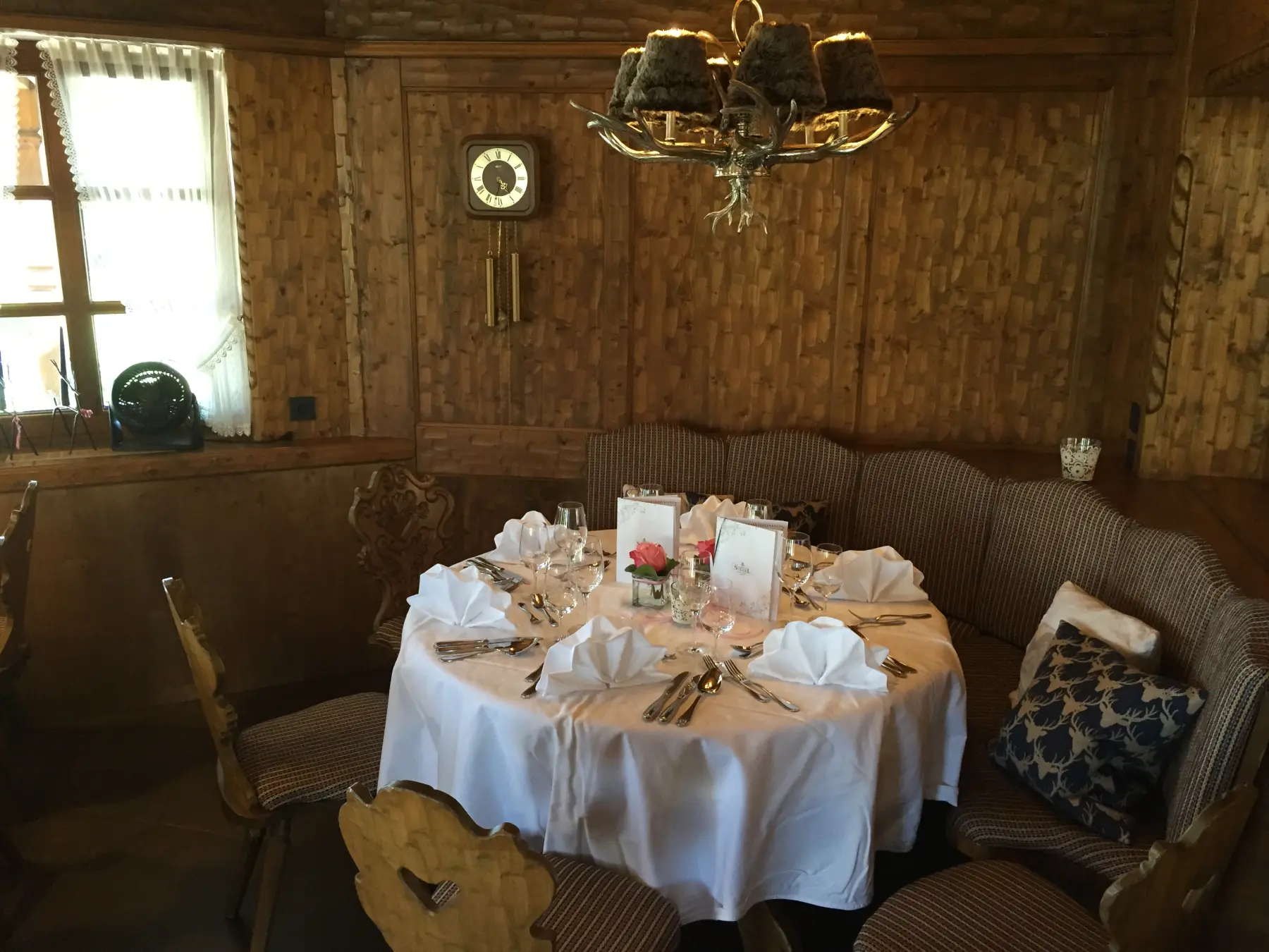 Landhaus Stiegel, Innenbestuhlung