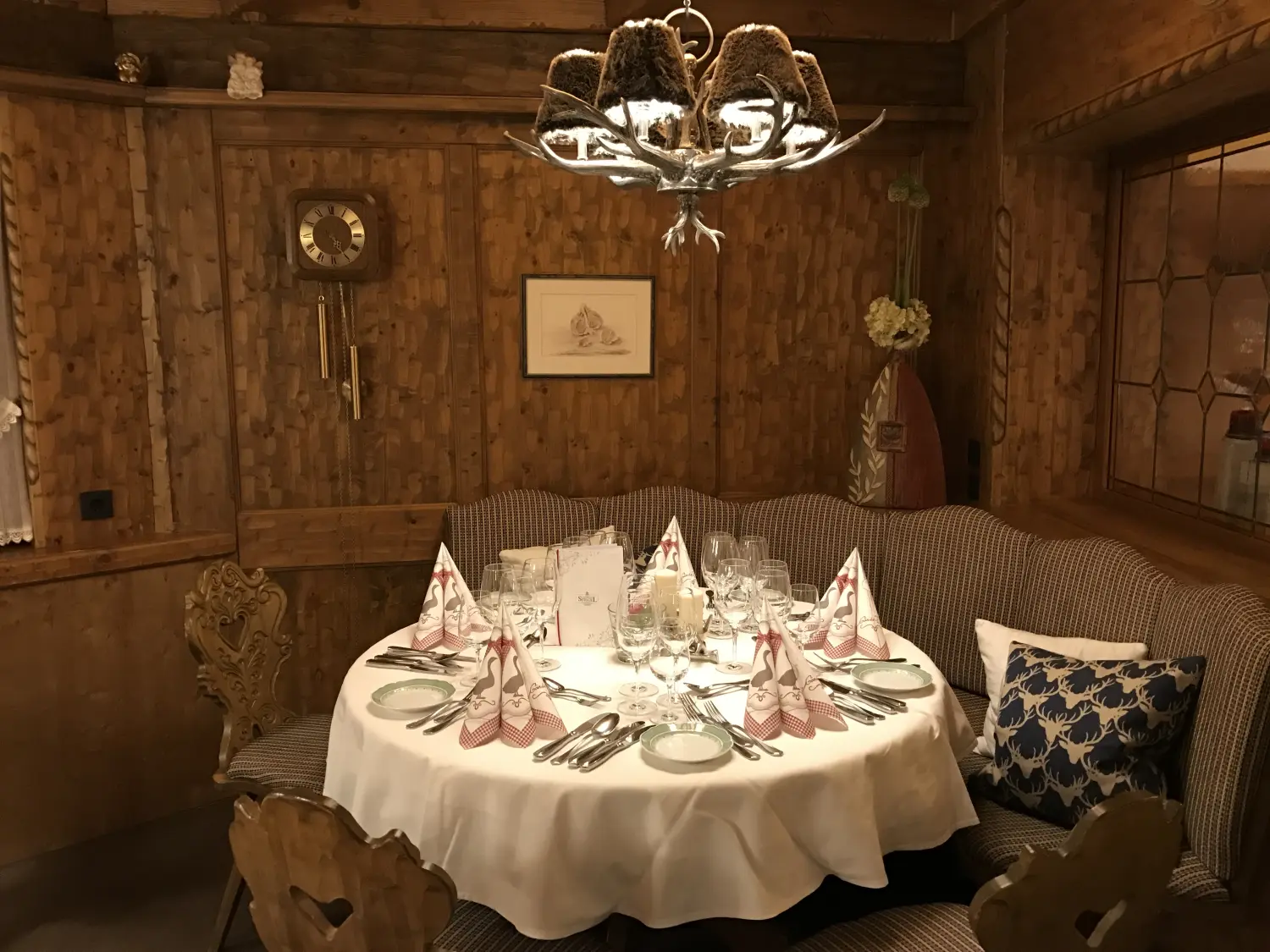 Landhaus Stiegel, Innenbestuhlung