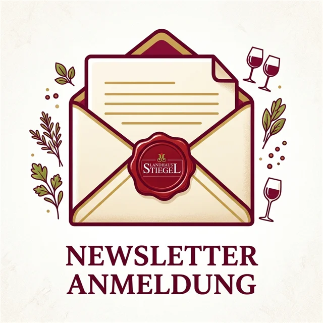 Newsletter-Anmeldung Landhaus Stiegel